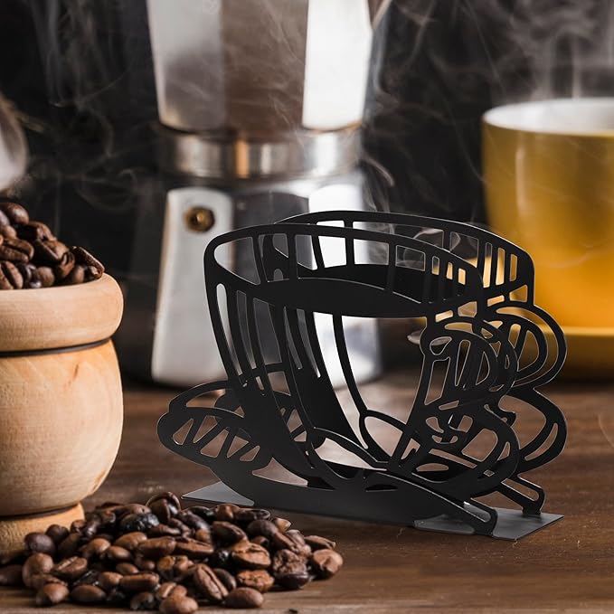 2 PCS Coffee Filter Holder,Coffee Paper Storage Coffee Filter Paper Container Stand for Fan-shaped,T- shaped,Square-shaped Over Filters,Good for Home Kitchen Restaurant Picnic Party wedding etc
