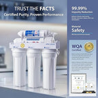 APEC Water Systems RO-90 Ultimate Series Top Tier Supreme Certified High Output 90 GPD Ultra Safe Reverse Osmosis Drinking Water Filter System, Chrome Faucet