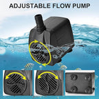 Water Chiller for Cold Plunge 79 Gal, 1/3 HP Aquarium Chiller, Cooling System with Quiet Pump and 3M Pipe for Fish Tank, Hydroponics, Freshwater Saltwater Fish, Coral, Shrimp, Jellyfish, 110V, 300ml