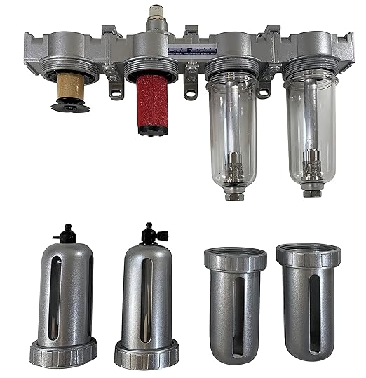 THB 4 Stage Ultra Clean Compressed Air Filter Dryer Combination (1/4" NPT)