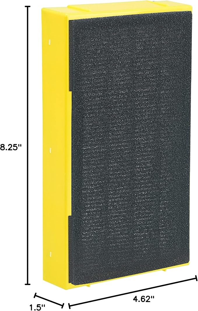 Germ Guardian FLT4100 True HEPA Genuine Air Purifier Replacement Filter E for GermGuardian AC4100,AC4150P,AC4150BL,and More,(Pack of 4)