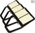 BOSCH 5325WS Workshop Engine Air Filter - Compatible with Select Acura EL; Honda Civic (Pack of 3)
