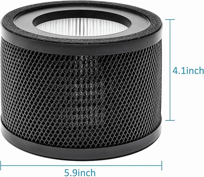 2PCS TT-AP001 Filter, Compatible For TaoTronics, TT-AP001 Air Purifier H13 Filter