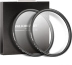 Walking Way 46MM White Pro Mist Diffusion Filter Set - Soft Focus, Dreamy Fog Effect - 2pcs (Mist 1 & 2) for DSLR & Video