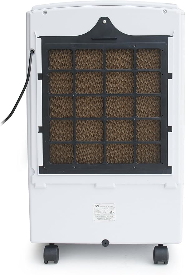 SPT SF-612R Evaporative Air Cooler with 3D Cooling Pad, White