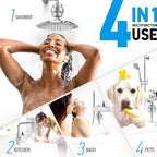 AquaHomeGroup 20-Stage Premium Shower Filter Replacement Cartridge with Spin Propeller (No Housing) - Water Filter Refill Compatible with Any Shower Filter of Similar Design 15 and 20 Stages