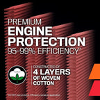 K&N High-Flow Original Lifetime Engine Air Filter: Increase Power & Accerlation, Washable, Premium: Compatible with 2018-2025 Lexus: LC500, LS500, 33-5133