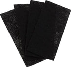 Nispira Activated Carbon Pre Filter Compatible with Holmes AER1 Air Purifier HAPF30AT HEPA Air Filter - 9.5” x 4” x 0.25” (4 Carbon Filters)