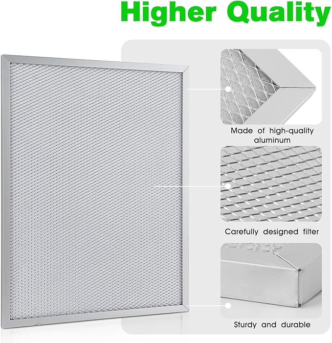 50000293-002 Post Filter 203368 F50F F300E Air Filter 16" X 12.5" Compatible with Honeywell Electronic Air Cleaner Filter 16" X 25" F300E1019 F300A1625 F50F1073 Pre/Post Air Filter- (2 Pack)