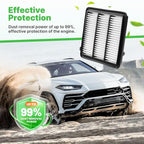 2PCS Engine Air Filter Fit for 2023-2025 2026 Honda CR-V CRV, 2022-2025 2026 Civic, 2023-2025 2026 Accord 2023 (All Fit L4 1.5L, Not Hybrid) Engine Filter Automotive Accessories# 1722064AA00