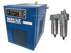 SCHULZ REFRIGERATED AIR DRYER FOR AIR COMPRESSOR, COMPRESSED AIR SYSTEMS, 20 CFM, GOOD FOR 5HP COMPRESSORS MAX (WITH PRE-FILTERS)