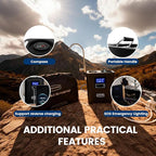 Purewell® K8680 RO Water Purifier System,10-Stage RV Portable Water Filtration Survival with UV,Desalination Rate Reaches 95%,Survival Gear Purification for Drinking,Team Camping，Travel