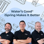 iSpring WGB22B 2-Stage Whole House Water Filtration System, 20” x 4.5” Sediment & Carbon Block Filters, Removes up to 99% Chlorine, Fine Sediment and Bad Taste Removal
