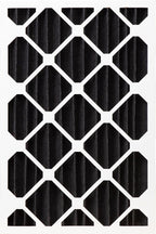 Nordic Pure 20x25x4 (Actual Size: 19 1/2 x 24 1/2 x 3 5/8) Pure Carbon Pleated Odor Reduction Merv 8 Furnace Filters 6 Pack