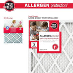 True Blue Allergen 14x25x1 Air Filter , MERV 11, 4 Count (Pack of 1)