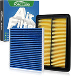 Cabin & Engine Air Filter Fit for Nissan Rogue 2.5L 2014-2020; Rogue Hybrid 2.0L 2017-2019; Rogue Sport 2.0L 2017-2022 Activated Carbon Cabin Filter Replace#CA11858 CF11854 Car Accessories
