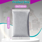 16 Pcs Activated Charcoal Odor Absorbing Filter Refills, Compatible with 8 Gallon & Larger Trash Cans, Long-Lasting Deodorizer Replacement for Kitchen/Bathroom Use
