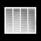 Fits 24x20 Duct Opening | Steel Return Air Grille by Handua | Vent Cover Grill for Sidewall and Ceiling | White | HVAC Cold Air Intake Grille | Outer Dimensions: 25.75"W X 21.75"