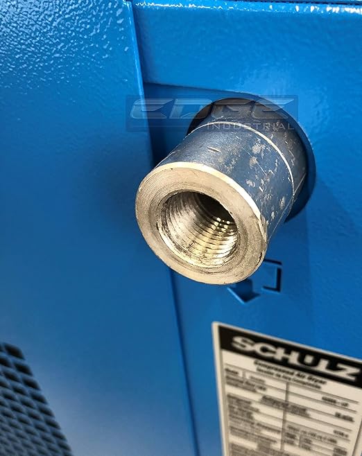 YuanKanJu Birsppy Schulz REFRIGERATED Air Dryer for Air Compressor, Compressed Air Systems, 50 CFM, Good for 10HP & 15HP COMPRESSORS (with Regulator PRE-Filter)