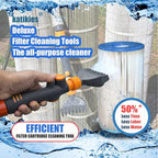 Pool Cartridge Filter Cleaner Tool, Filter Cleaning Wand for Spa & Hot Tub