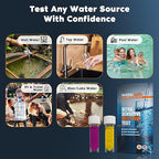 Watersafe® Bacteria Water Test Kit – USA-Made – Results as Fast as 6 Hours – Detects Coliform (Inc. E. coli) & Non-Coliform Bacteria in Drinking, Well & Tap Water – Lab-Quality Testing – 2 Pack