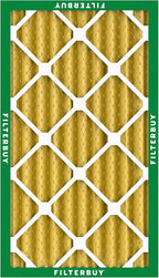 Filterbuy 14x25x4 Air Filter MERV 11 Superior Pet & Allergy Defense (5-Pack), Electrostatic Pleated HVAC AC Furnace Filters Replacement, Made in USA (Actual Size: 13.88 x 24.88 x 3.63)