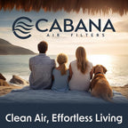 Cabana Filters 6-Pack 24x30x1 MERV 11 AC Furnace Air Filter for Home and Office - Indoor HVAC System Filtration Replacement, Captures Unwanted Particles