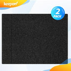 KEEPOW CF-1 Hepa Filter Replacement Compatible with Kenmore Sears Progressive CF-1, Progressive & Whispertone, Panasonic Models, Including 86883, 86880, 20-86883, 2086883, 8175084, 2 Pack
