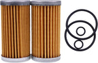 2PCS MM404879 Fuel Filter Compatible with Mahindra Tractor 1815 2015 2216 2615 2816 1815HST 2015HST 2216 2516 3015