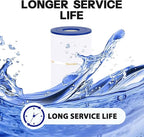 Pool Filter Compatible with CCP520, Clean and Clear Plus 520, PCC130/-M/PAK4, C-7472, FC-1978, R173578, 178585, 4 Pack