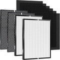 10-Pack 3000 Replacement Filters Compatible AD3000 Air Purifi-er, 3000,3000M, 3000Pro Air Purifi-er,2 air filter, 2 Activated Carbn and 6 Extra Carbn Pre-Filters