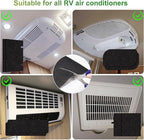 SUNCARACCL RV AC Filters Replacement, 16 x 40 x 1/4 Inch RV Air Conditioner Filters, Can Cut to Fit Air filter for Motorhome Travel,Travel Trailers, Camper RV Accessories