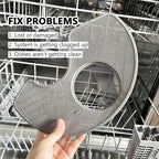 WPW10463906 Dishwasher Filter Replacement WPW10195360,2312301,PS11755148,AP6021820 Compatible with Whirlpool KitchenAid Maytag Kitchen Appliance Accessories