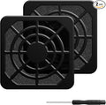 40mm Fan Filter Dustproof Cover, 2 Pack Dust Filter PC Case Fan Grill ABS Protective Dust Guard Mesh Cover for DIY Computer Case Fans, Effective Dustproof Protection (40 * 40mm)