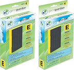 GermGuardian Filter E HEPA Pure Genuine Air Purifier Replacement Filter, Removes 99.97% of Pollutants, for AC4100, AC4100CA AC4150BL, AC4150PCA Air Purifiers, 2-Pack, Black, FLT41002PK
