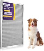 24x30x1 Furnace Filter-MERV8, Washable & Reusable Electrostatic Air Filter, AC/HVAC Furnace Filter, Permanent Air Filter, Breathe Fresher, Easy Install