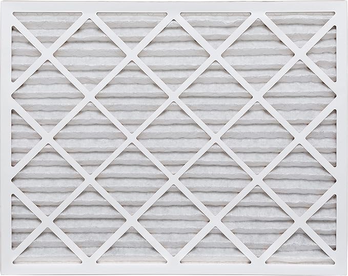 Aerostar 24x28x1 MERV 8 Air Filter, Pleated AC Furnace HVAC Filters (23.875x27.875x0.75), Electrostatically Charged for Allergies Dust Pet Dander Pollen Mold Lint, MPR 600 FPR 5, USA, 6 Pack