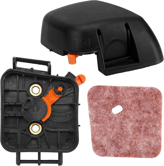 Air Filter & Cover Housing – Replacement Kit Compatible with Stihl Weed Eater, Fits FS55, FS55R, FS45, FS46, FS38, HS45 String Trimmer with Cover & Housing Assembly