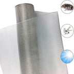 Stainless Steel Woven Wire Mesh 304 Stainless Steel Mesh Sheet 40 Mesh Woven Wire Mesh Tear Resistant Rodent Control Garden Insect Screen for Vent, Filter, Airbrick - Hole 0.5mm