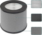 2 Pack Replacement Filter, Compatible For TaoTronics, TT-AP006 Air Purifier H13 Filter