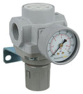 PneumaticPlus SAR400-N06BG Compressed Air Pressure Regulator 3/4" NPT - Bracket, Gauge