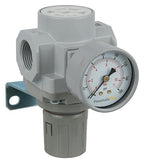 PneumaticPlus SAR400-N06BG Compressed Air Pressure Regulator 3/4" NPT - Bracket, Gauge