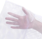 JIHAQUA Aquarium Filter Bags Large - Reusable Fish Tank Filter Media Mesh Bags with Plastic Zipper (7.5 x 12 inch (6 Pack))