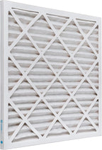 Aerostar 25x25x1 MERV 11 Air Filter, Pleated AC Furnace HVAC Filters (24.5x24.5x0.75), for Allergies Asthma Dust Pet Dander Smoke Bacteria Viruses, MPR 1500 FPR 10, USA, 6 Pack