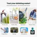 Advanced Home Water Test Kit | Well or City | EPA Certified Drinking Water Labs | Tests for: 116 Analytes, incl. Lead, Copper, Hardness & Alkalinity and More | #1 Best Home Water Test - Wirecutter
