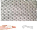 Privacy Fence Screen 2.3' x 3.3' Privacy Protection Weatherproof Privacy Fence Panels for Outside, with Grommets, for Apartments, Deck, Porch, Patio, Railing, Outdoor Pool, Weaving Pattern
