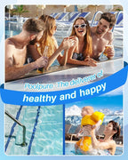 POOLPURE PLF6CH-960 Spa Filter Replaces PJW60TL-F2S, Jacuzzi Filters J-300, J400, Unicel 6CH-960, Filbur FC-2800, 6540-476, 6540-383, Hot Tub Filter with Closed Handle(Not be Removed) 2 Pack (14 7/8")
