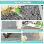 14x14x1 Electrostatic Air Filter, Washable & Reusable Aluminum AC/HVAC Furnace Filter, MERV 8, Lasts a Lifetime, Healthier Home or Office(Actual Size: 13.5"x13.5"x0.86")