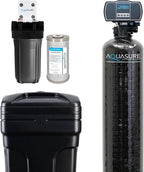 Aquasure Harmony Series 50,000 Grains Whole House Water Softener with High Performance Automatic Digital Metered Control Head | Reduces Hardness & Minerals | Improve Water Quality | for 4-6 Bathrooms