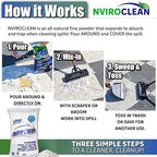2-N-1 Water-Filtering | Super Absorbent & Encapsulant Spill Cleanup up to 216lbs, Commercial Poultry Bio-Waste, Spilled Liquids, Feed Moisture,Floor Maintenance & More, 1.5 Cu Ft Pack of 1